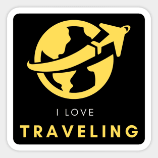 Love For Traveling Sticker